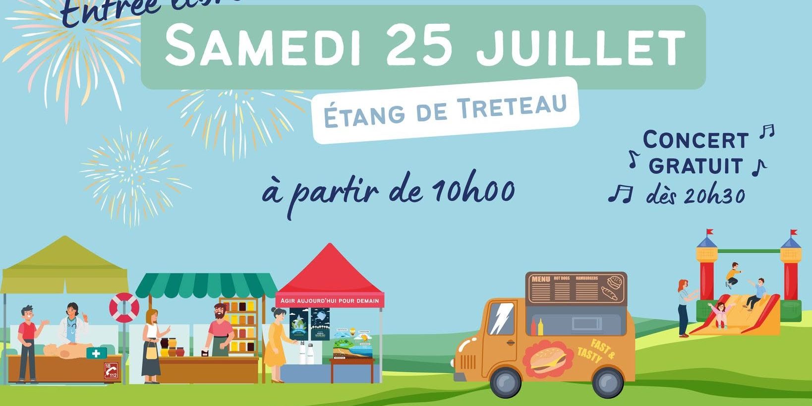 Aquafest treteau